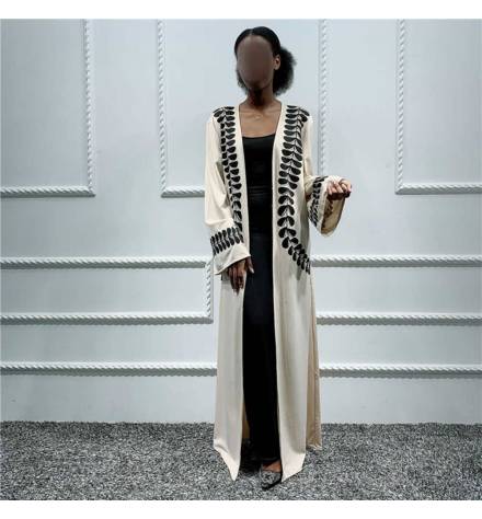 'MSAYFA' BEIGE KIMONO MODEL