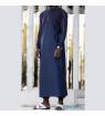 Long Kameez Qantik - Midnight blue model